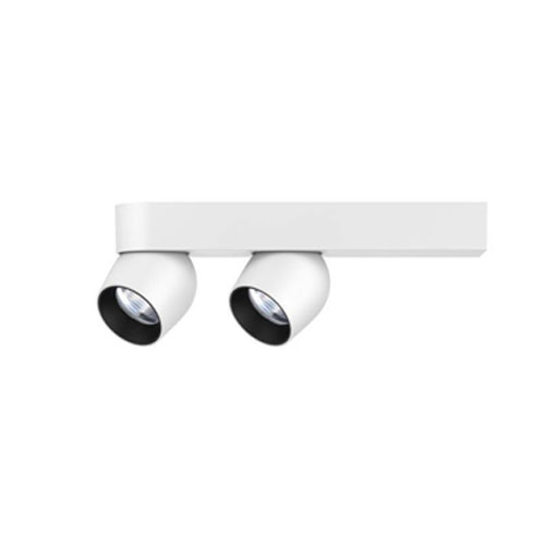“Sleek cylindrical COB surface‑mounted LED light in matte finish installed on a ceiling”