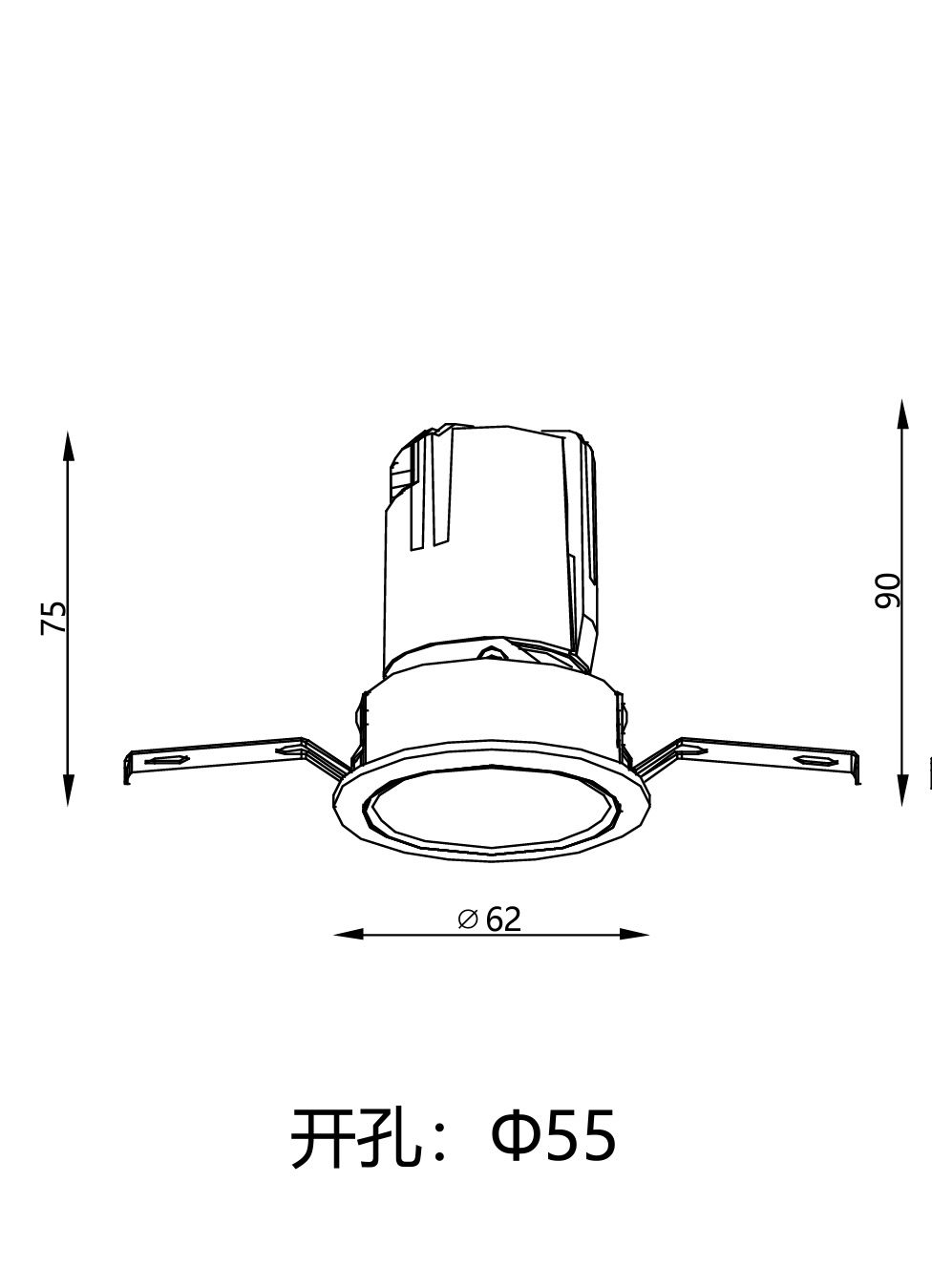 Antiglare COB Downlights Manufacturer in Mumbai | SR LED Lights India