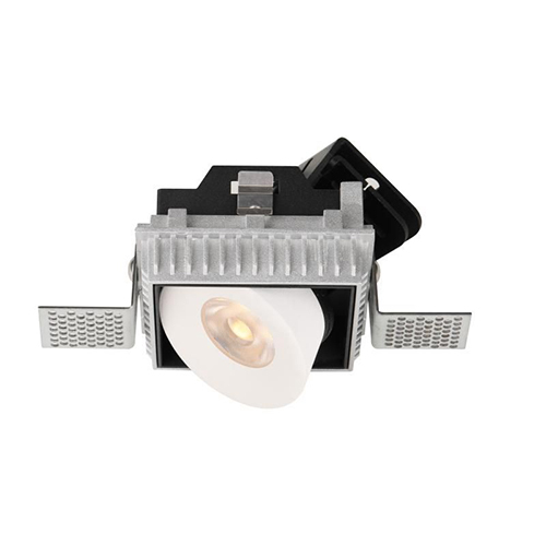 Trimless recessed COB LED downlight by SR LED Lights in Mumbai, sleek aluminum die‑cast housing, suitable for commercial and residential lighting projects